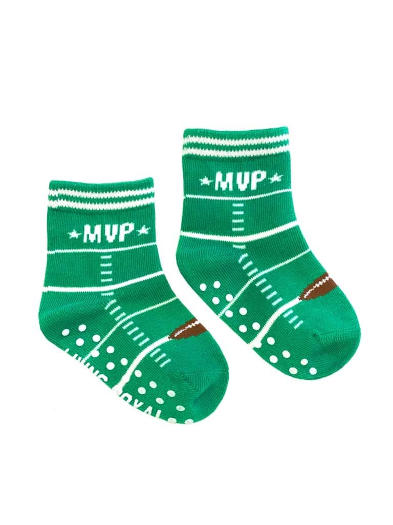 Me & Mini Me Quarterback MVP Football Sock Set *、mySite、g9winljtr