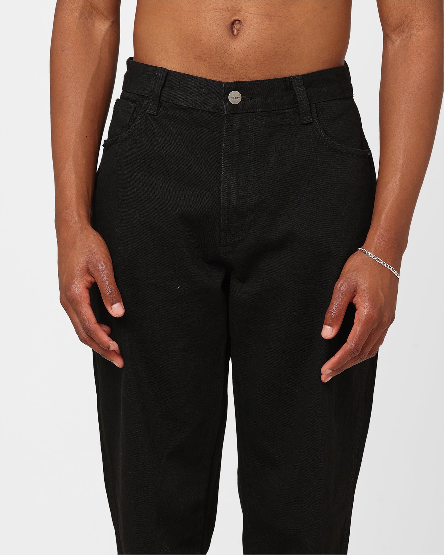 Saint Morta Empire Relaxed Jeans Black、mySite、zt4zffjzw