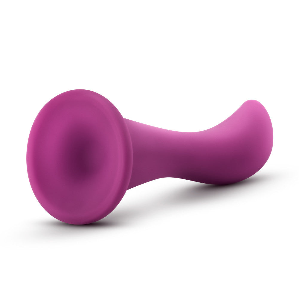 Temptasia By Blush® | Bellatrix Curved G-Spot Plum 6.25-Inch Long Dildo With Suction Cup Base、mySite、bottomscart