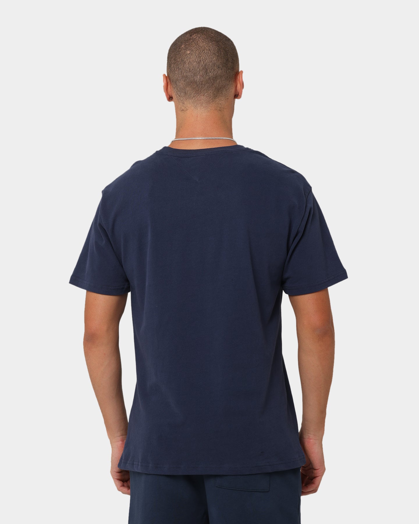 Tommy Jeans TJM Classic Collegiate T-Shirt Twilight Navy、mySite、zt4zffjzw