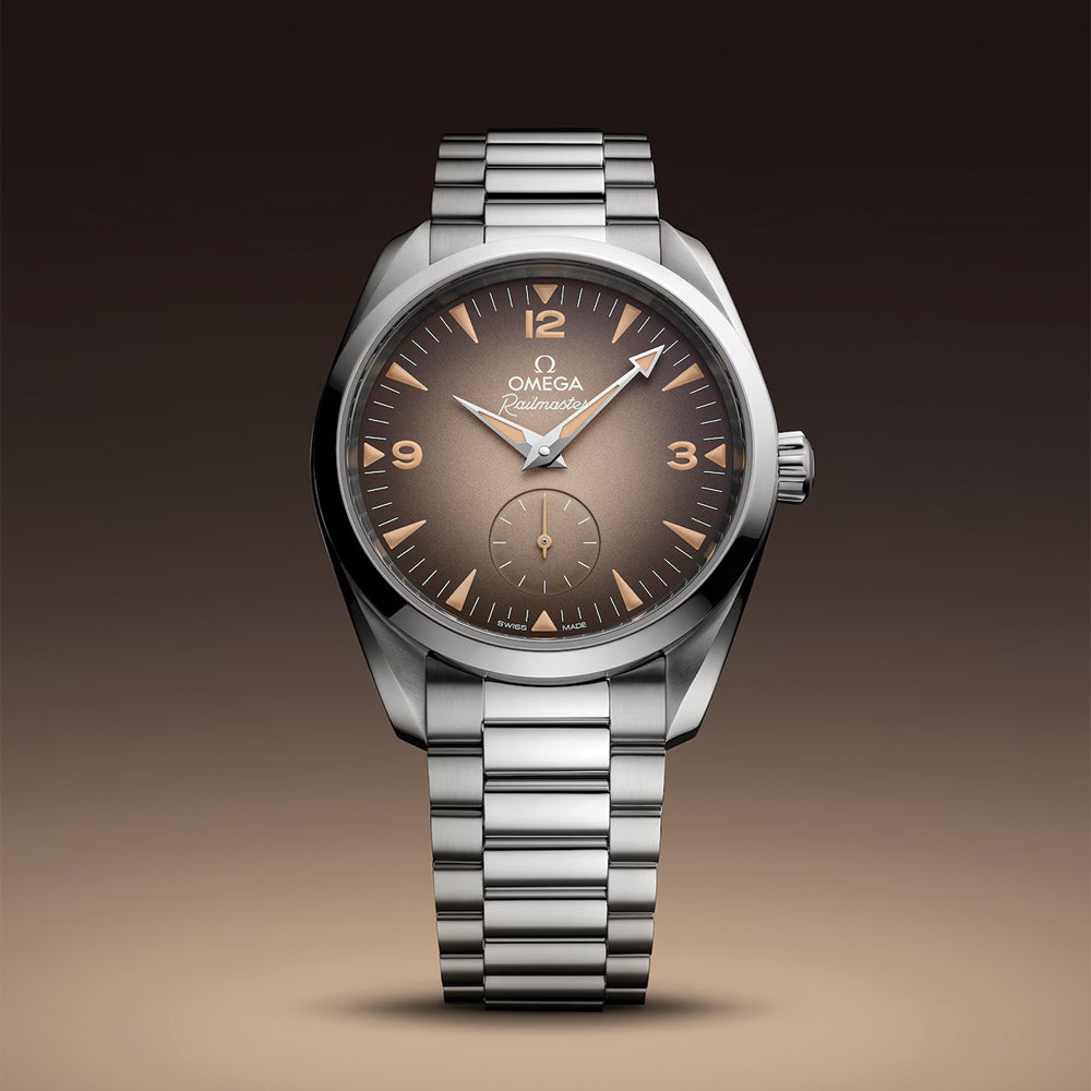  Seamaster Railmaster Co-Axial Master Chronometer 38mm - Brown on Bracelet