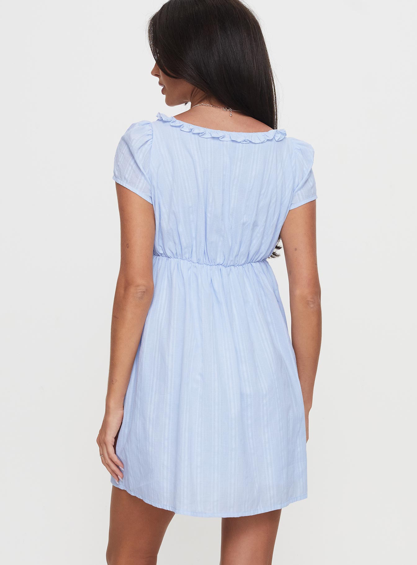 Monsterrat Mini Dress Blue、mySite、solidvoid