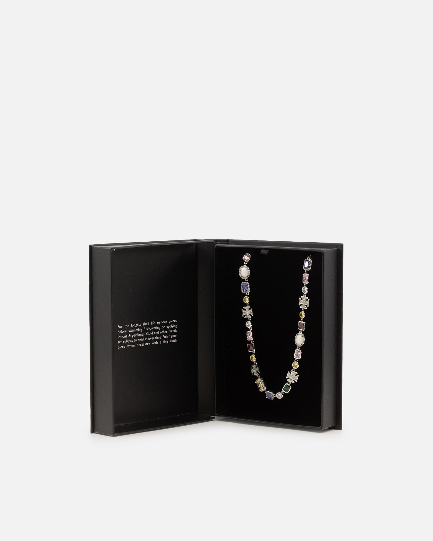 Saint Morta Iced Candy Chain Multi/Iced White Gold、mySite、zt4zffjzw