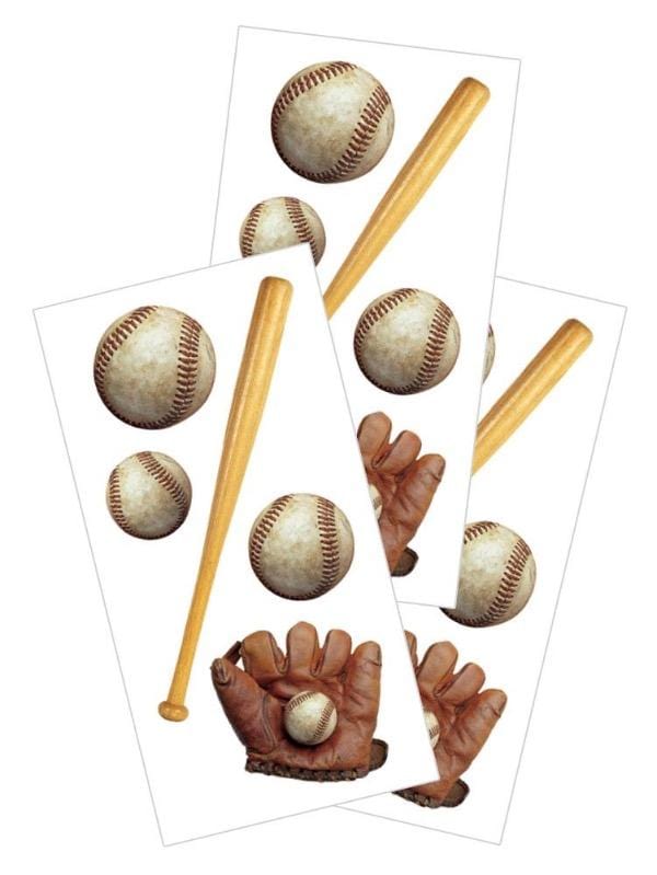  Decorative Stickers - Baseball、mySite、ghnorth