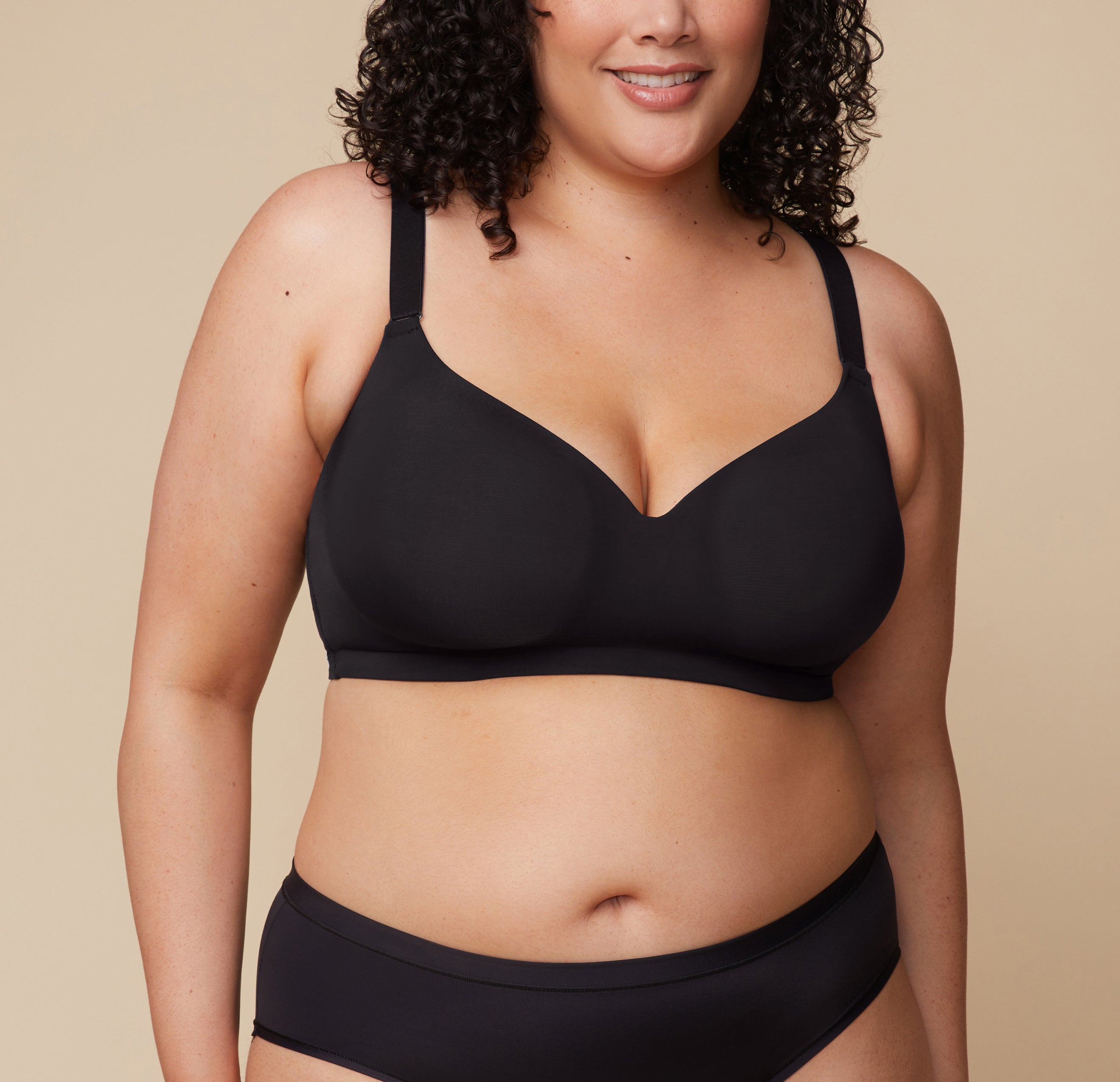 Base Wirefree T-Shirt Bra - Black、mySite、bengalsvssteelers