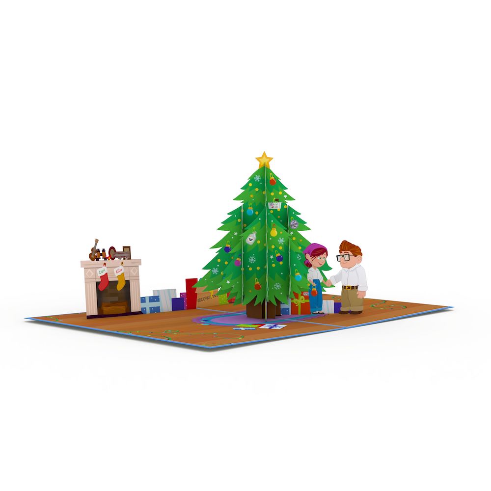 Disney and Pixar Up Home For The Holidays Pop-Up Card、mySite、solidvoid