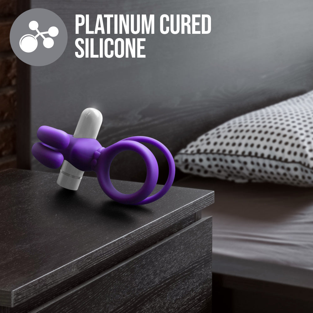 Noje By Blush® | C3 Iris: Rechargeable Vibrating Penis Ring - Made with Puria™ Silicone、mySite、bottomscart