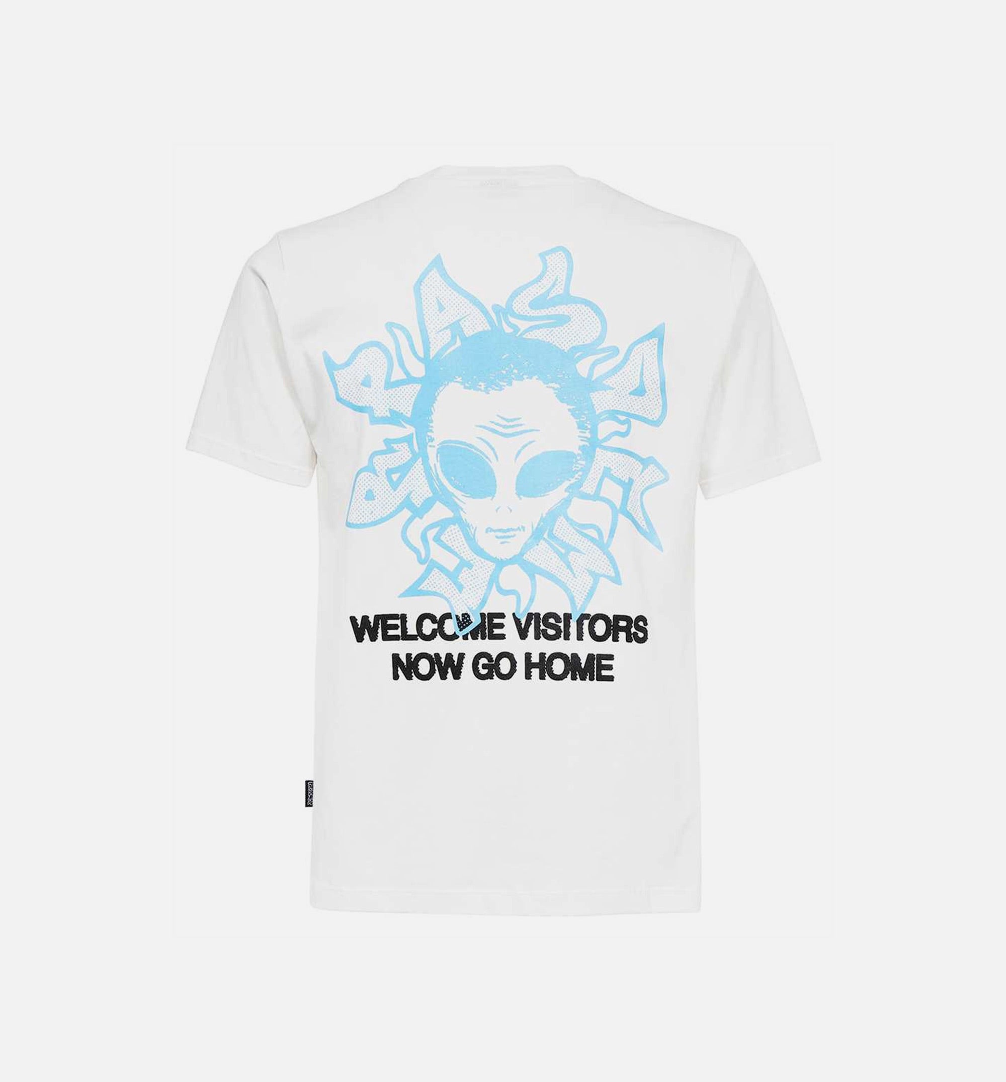 Hard Times Visitors Mens Short Sleeve Shirt - White、mySite、dreamappss