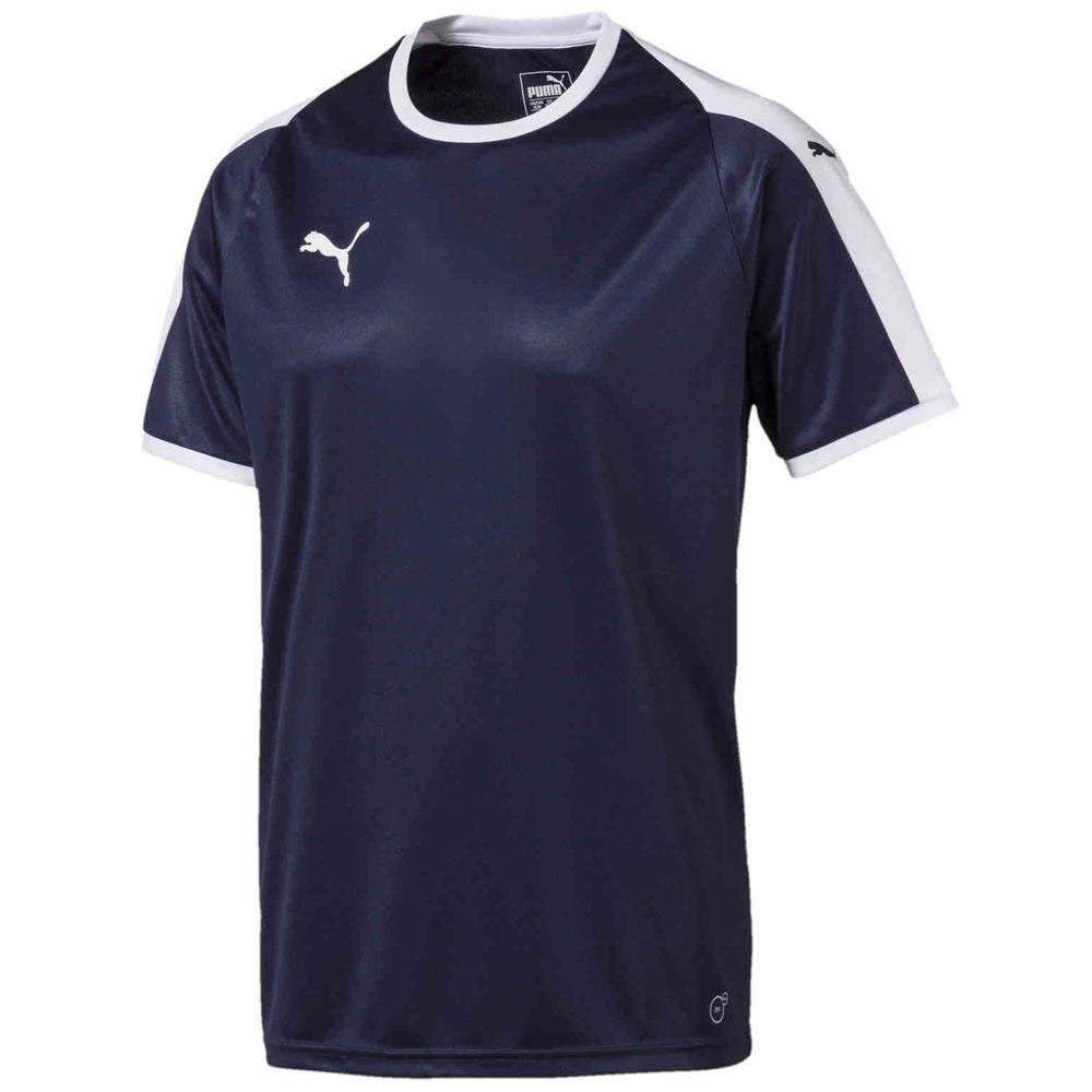 Puma Men's Liga Jersey Navy、mySite、noshort