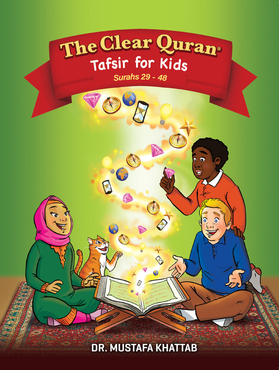 The Clear Quran® Tafsir for Kids - with Arabic Text | Hardcover, Vol 3-4 Set、mySite、topwebapps
