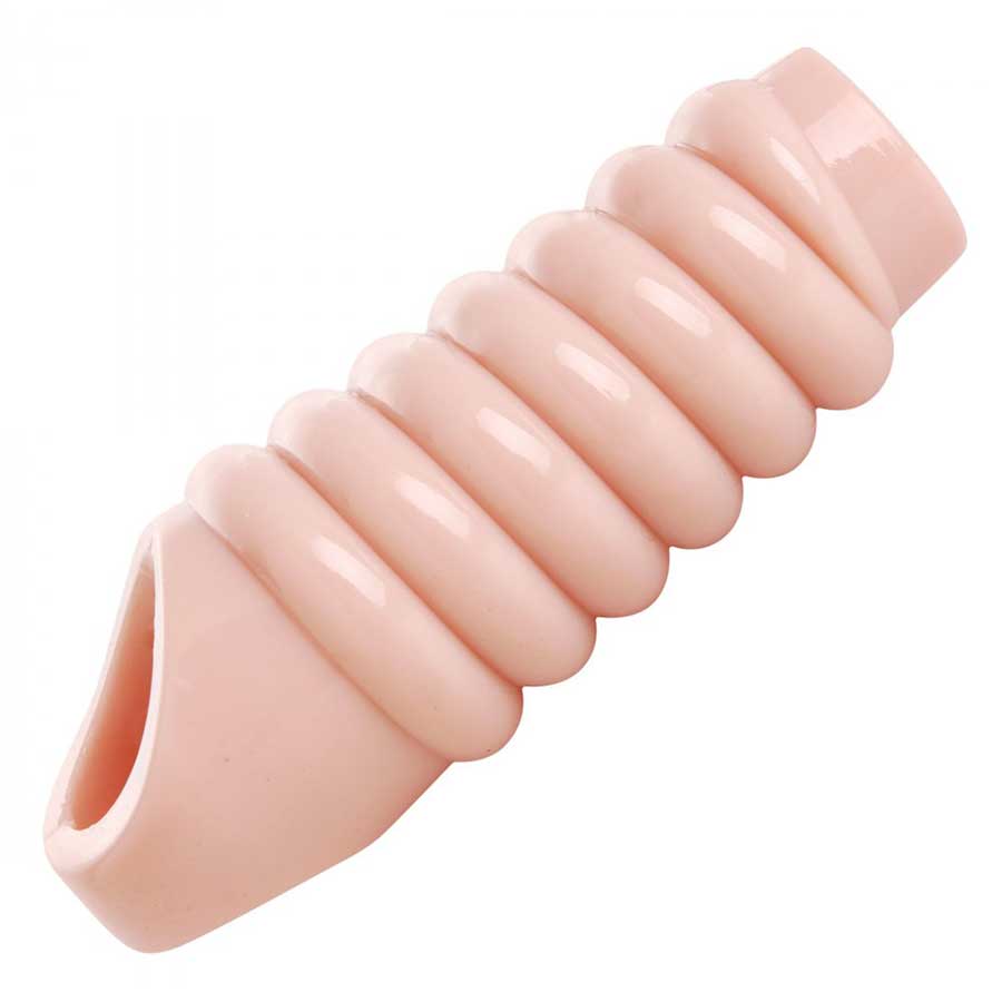 Open Tip Ribbed Cock Sheath | Really Ample Natural Girth Enhancer by Size Matters、mySite、bottomscart