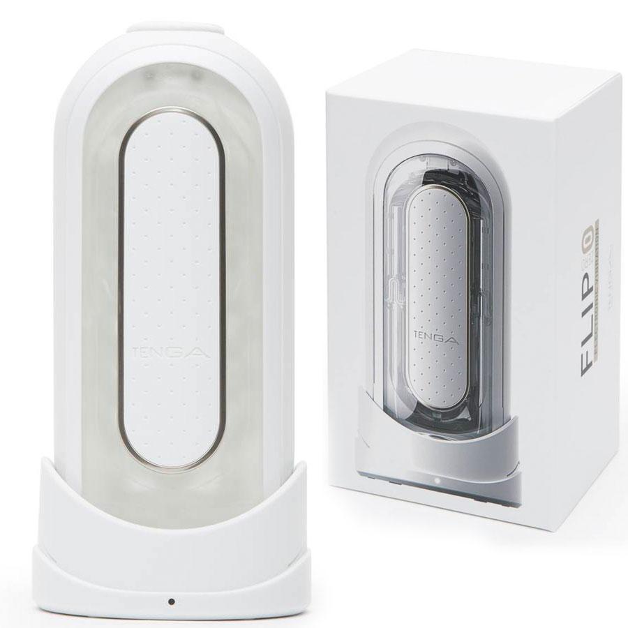 Tenga Flip Zero EV | Electronic Vibrating Realistic Male Masturbator White、mySite、bottomscart