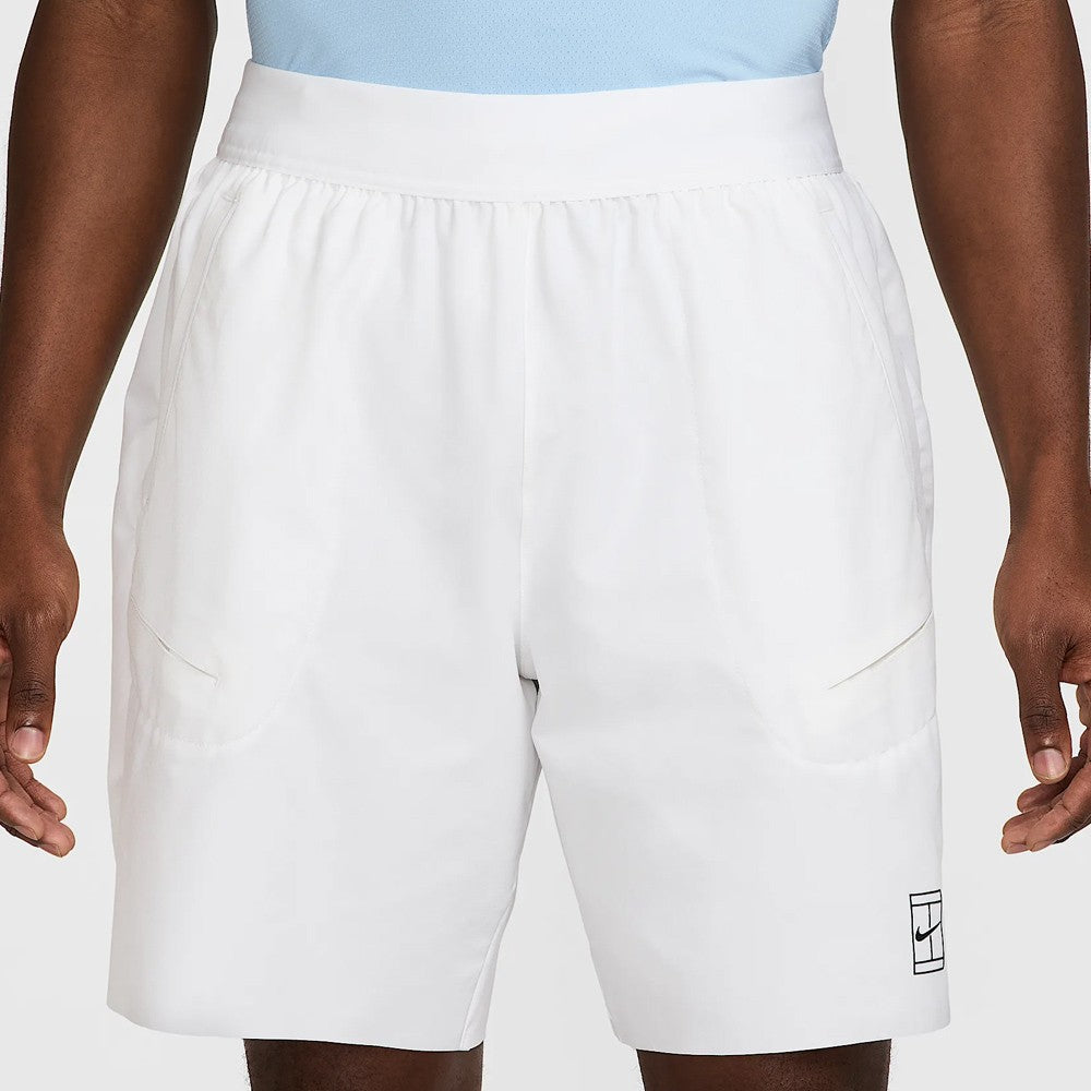 Nike Men's Advantage 8 Short - White、mySite、neckold