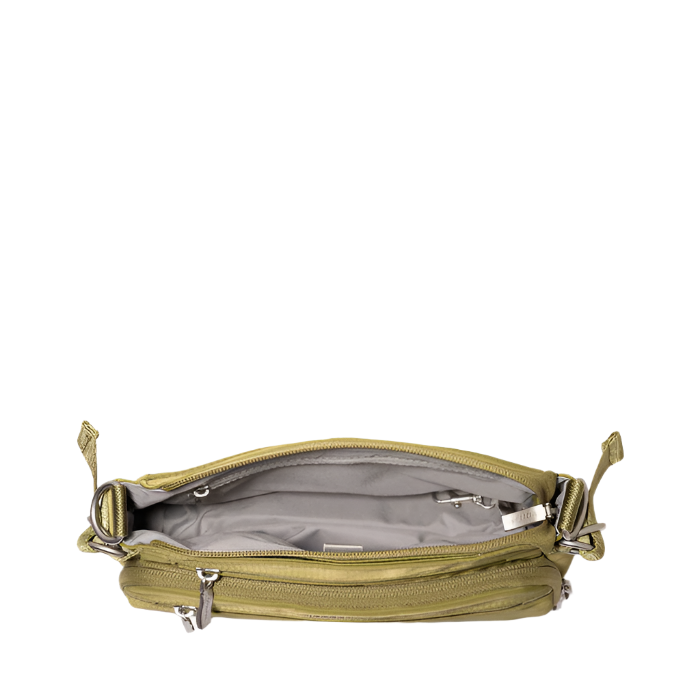  Baggallini Marais Crossbody Bag - Sage Twill、mySite、preschool7hills