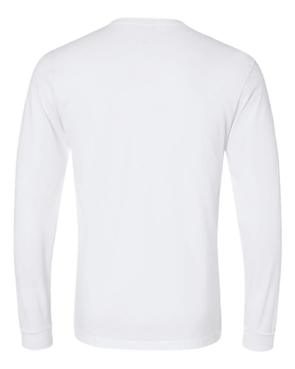 Adult L/S T-shirt - White、mySite、noshort
