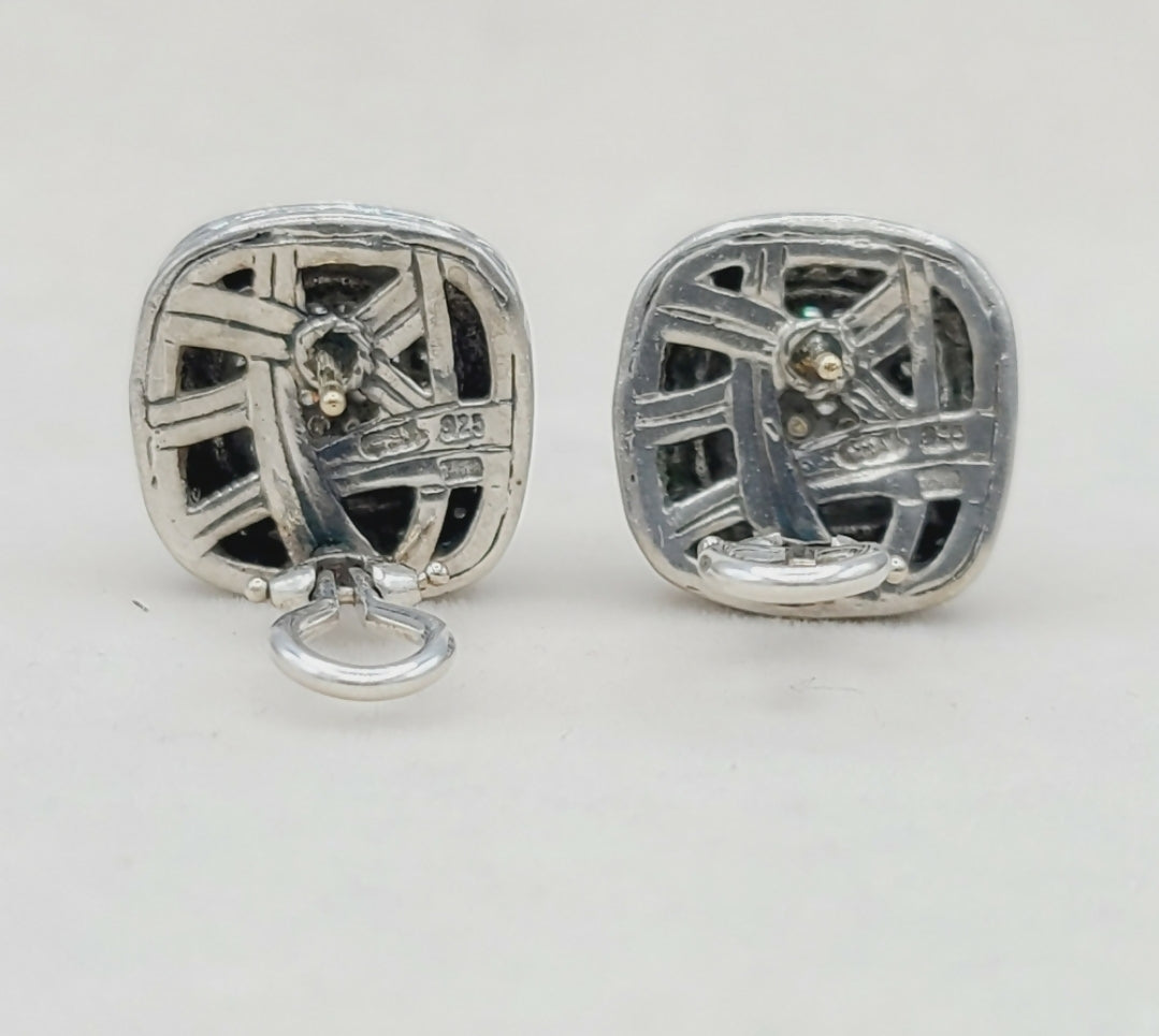 David Yurman Albion 11mm Pave Diamond Earrings、mySite、hinf8tx79