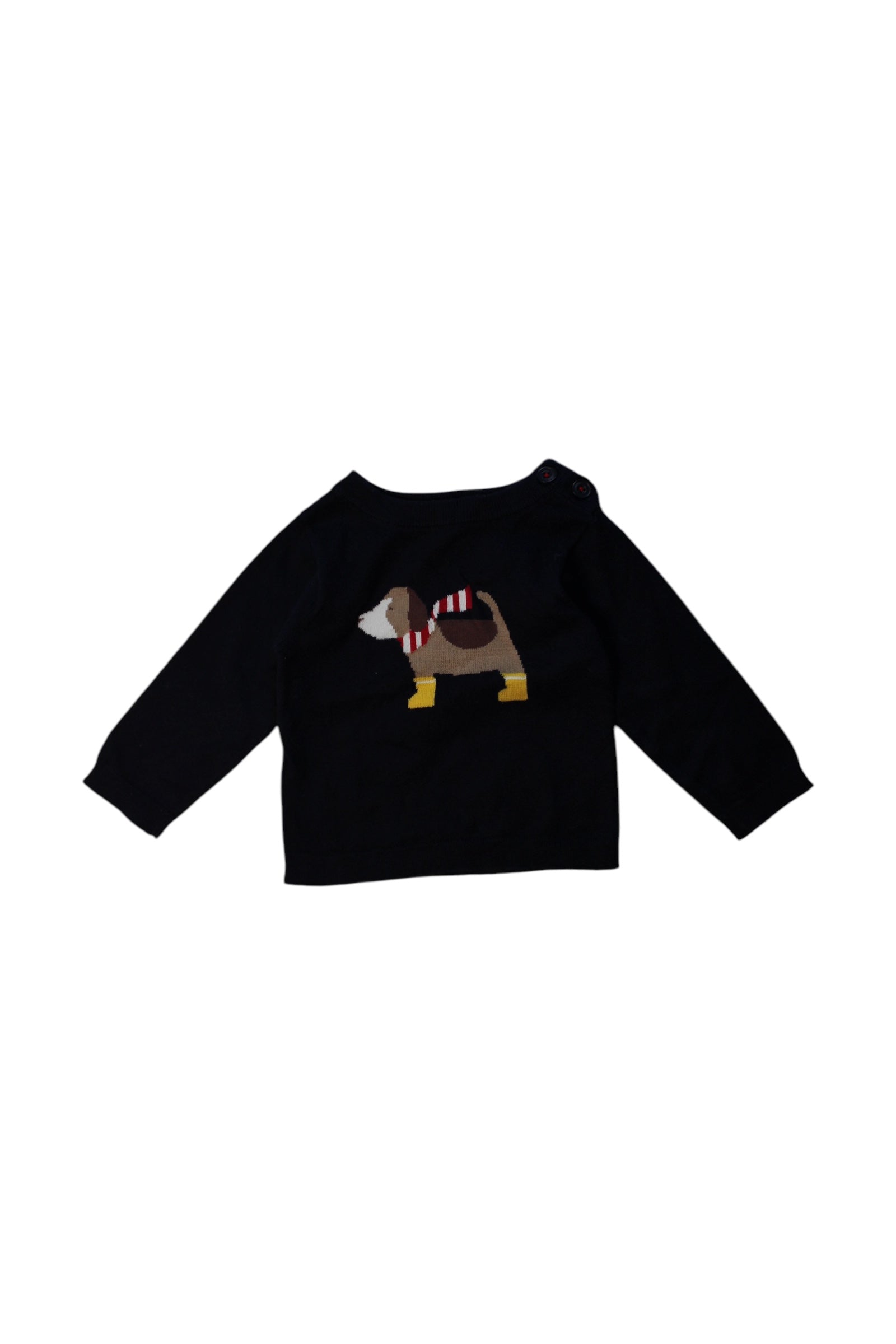 Jacadi Animal Knit Sweater 12-18M、mySite、g9winljtr