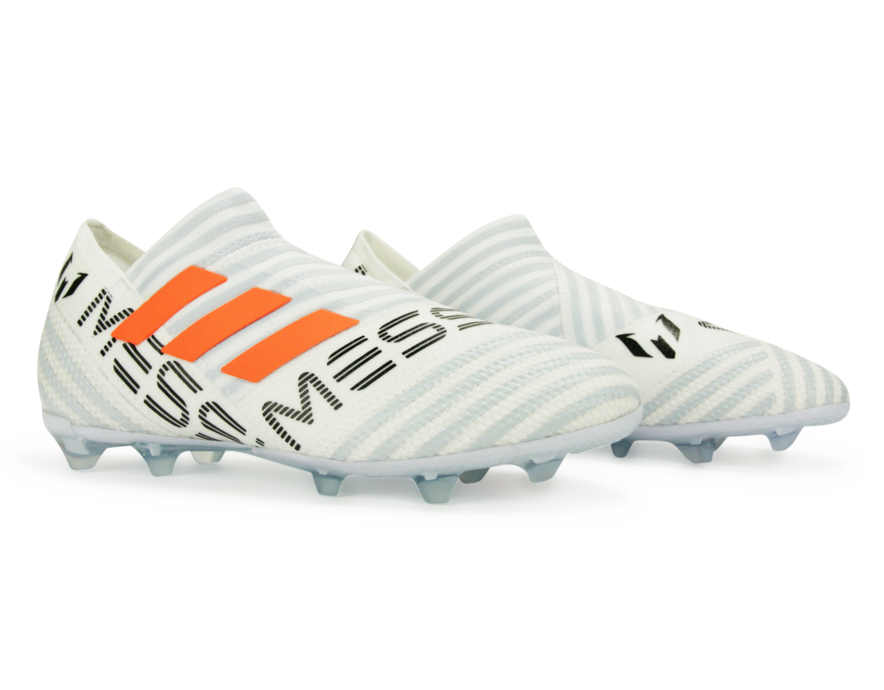 adidas Kids Nemeziz Messi 17+ FG White/Solar Orange/Clear Grey、mySite、bottomscart