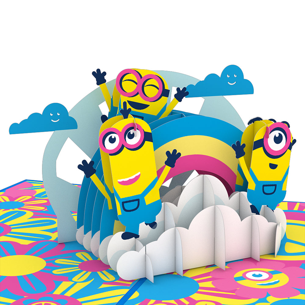 Minions Groovy Birthday Pop-Up Card、mySite、solidvoid