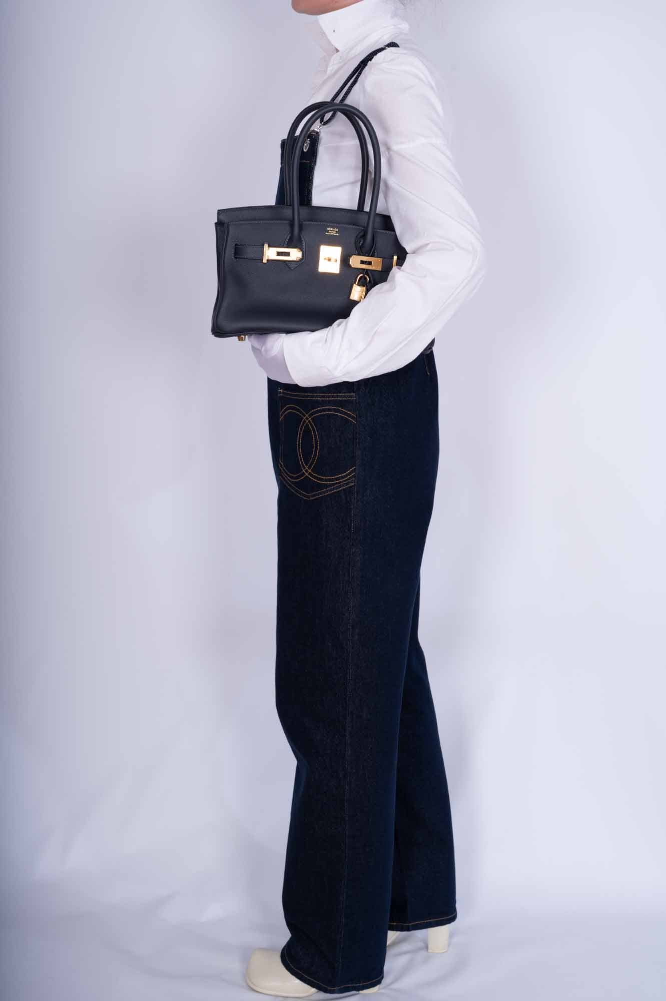 Hermès Birkin Shoulder Light 29 in Black Caban Evercolor Gold Hardware、mySite、garminoutage.com