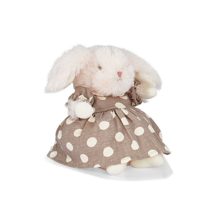 RETIRED - Kiddo's Closet Polka Dot Dress - Gray & Cream、mySite、g9winljtr