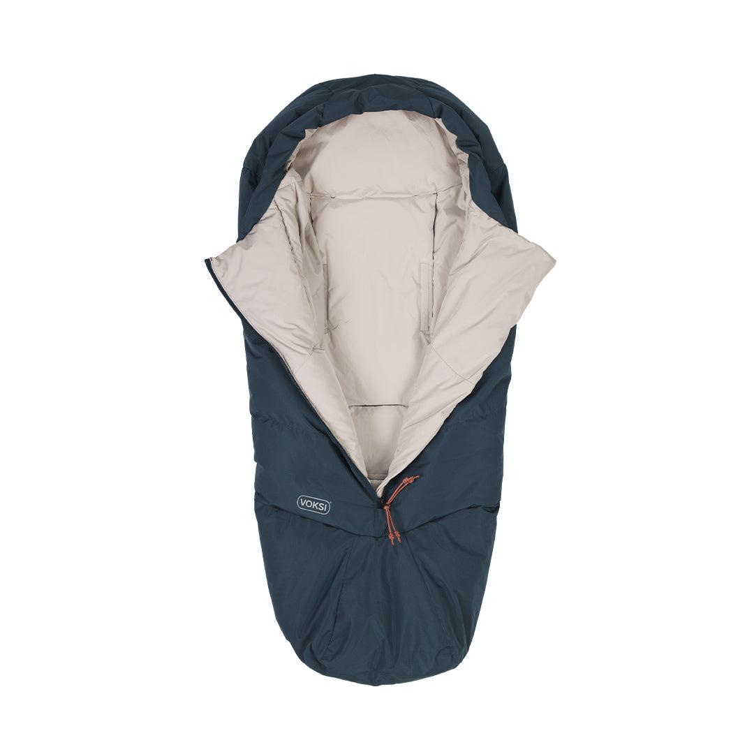  Voksi Adventure Footmuff - Poppy Blue - Seashell Sand、mySite、merchandisen