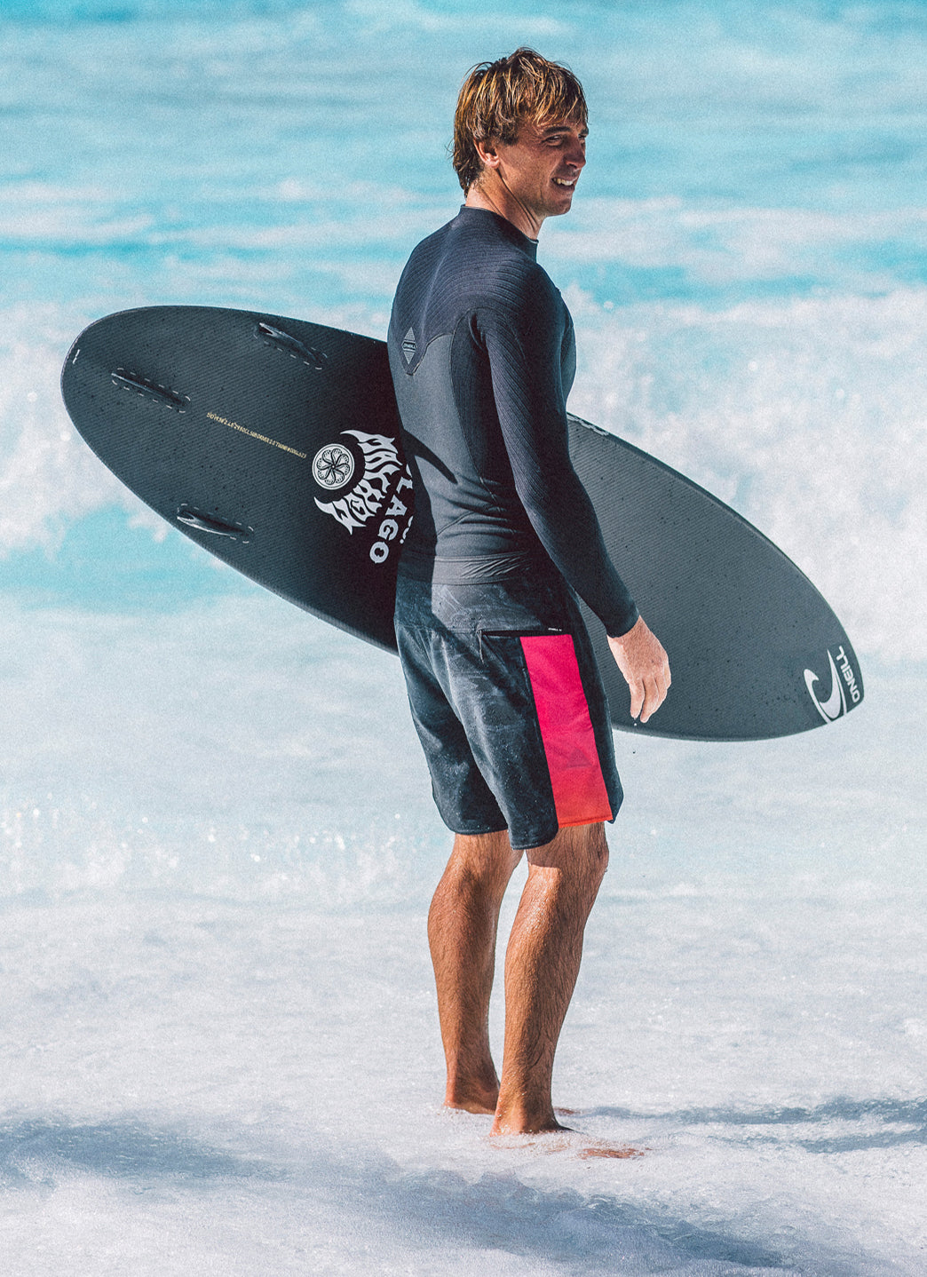 O'Neill Men's 18 Hyperfreak Tech Panel Board Shorts、mySite、noshort