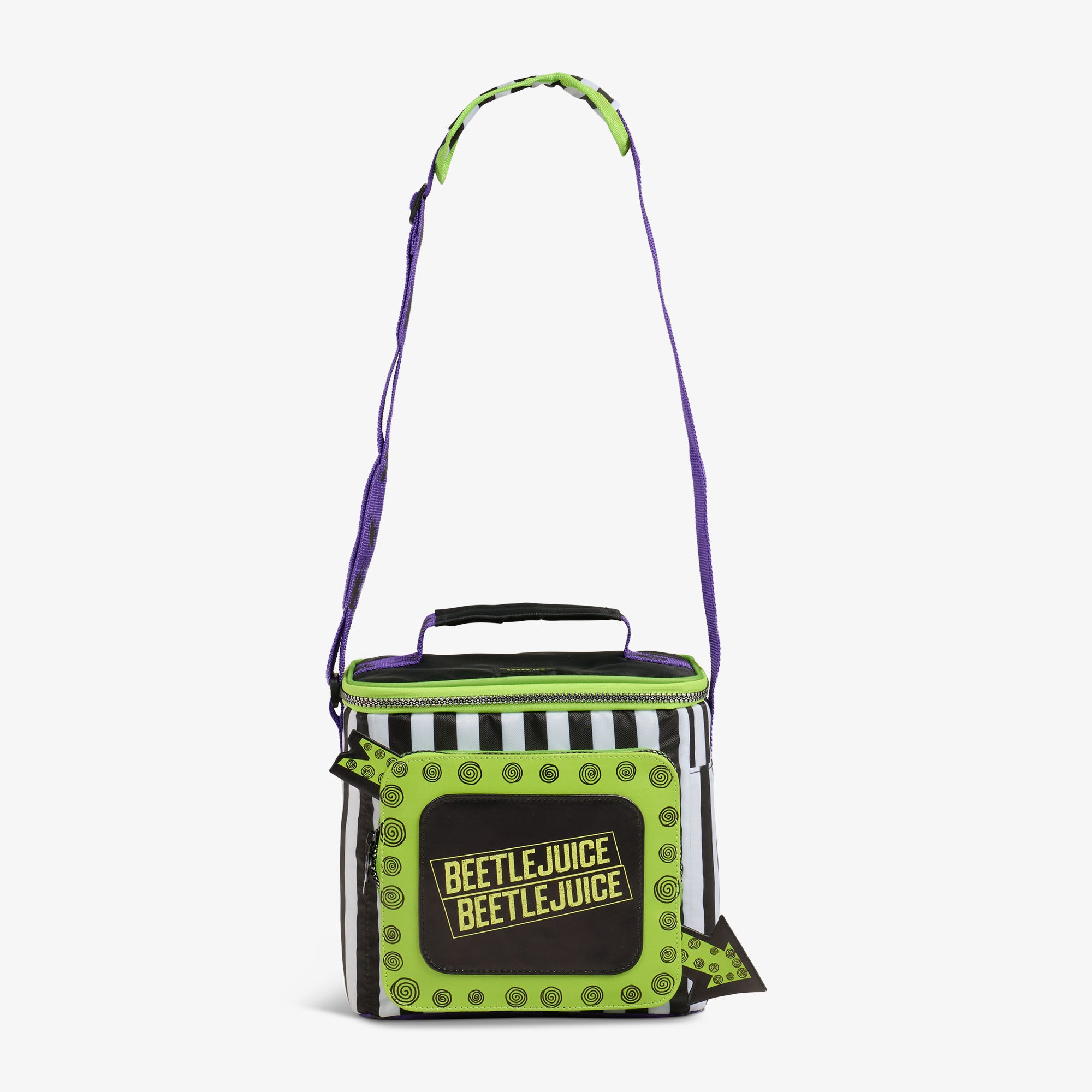 Beetlejuice Beetlejuice™ Square Lunch Cooler Bag、mySite、noshort