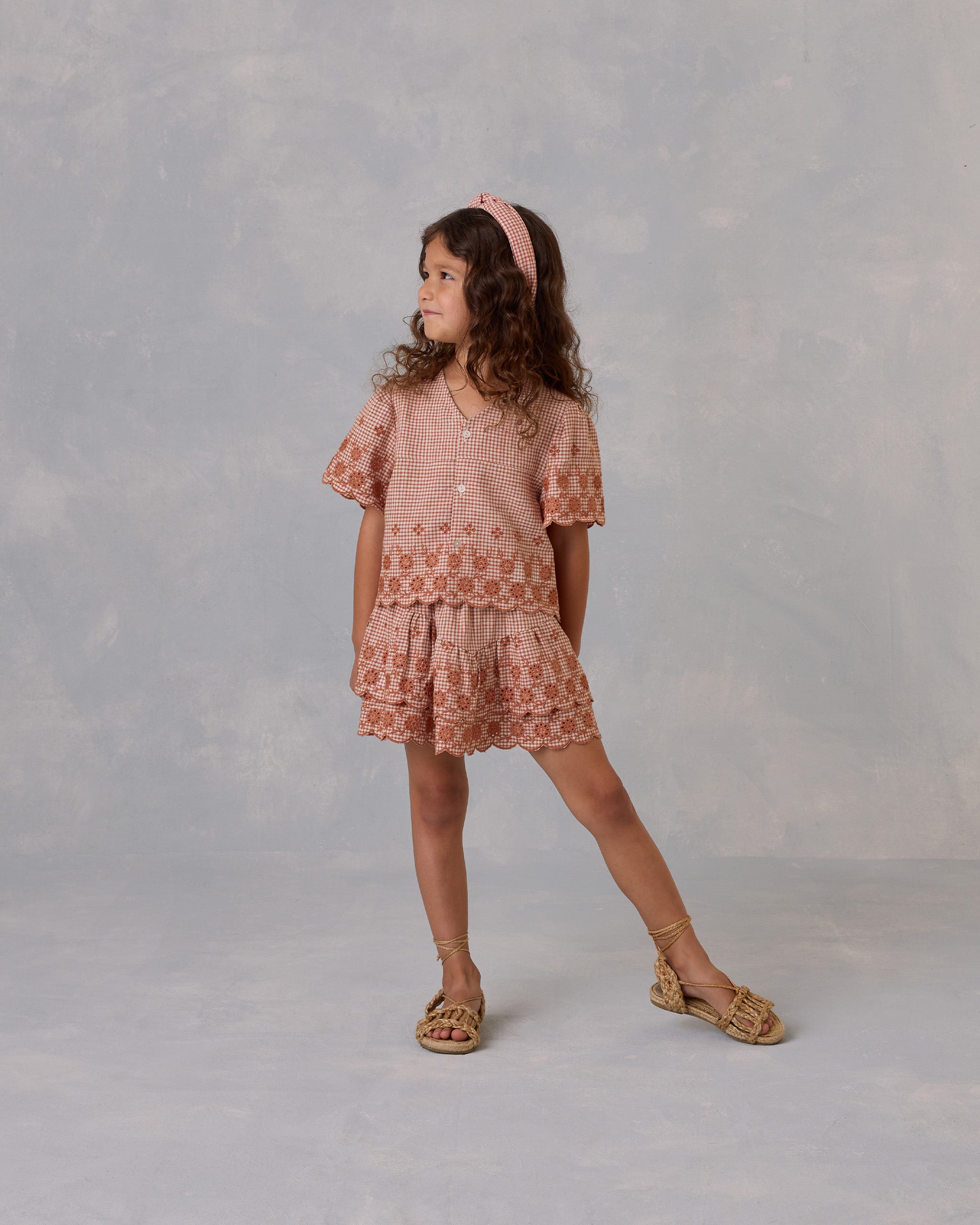  Cleo Top || Poppy Gingham、mySite、layawaytickets