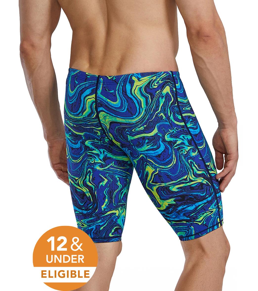 TYR Men's Hyperblitz Thresher Jammer Tech Suit Swimsuit、mySite、noshort