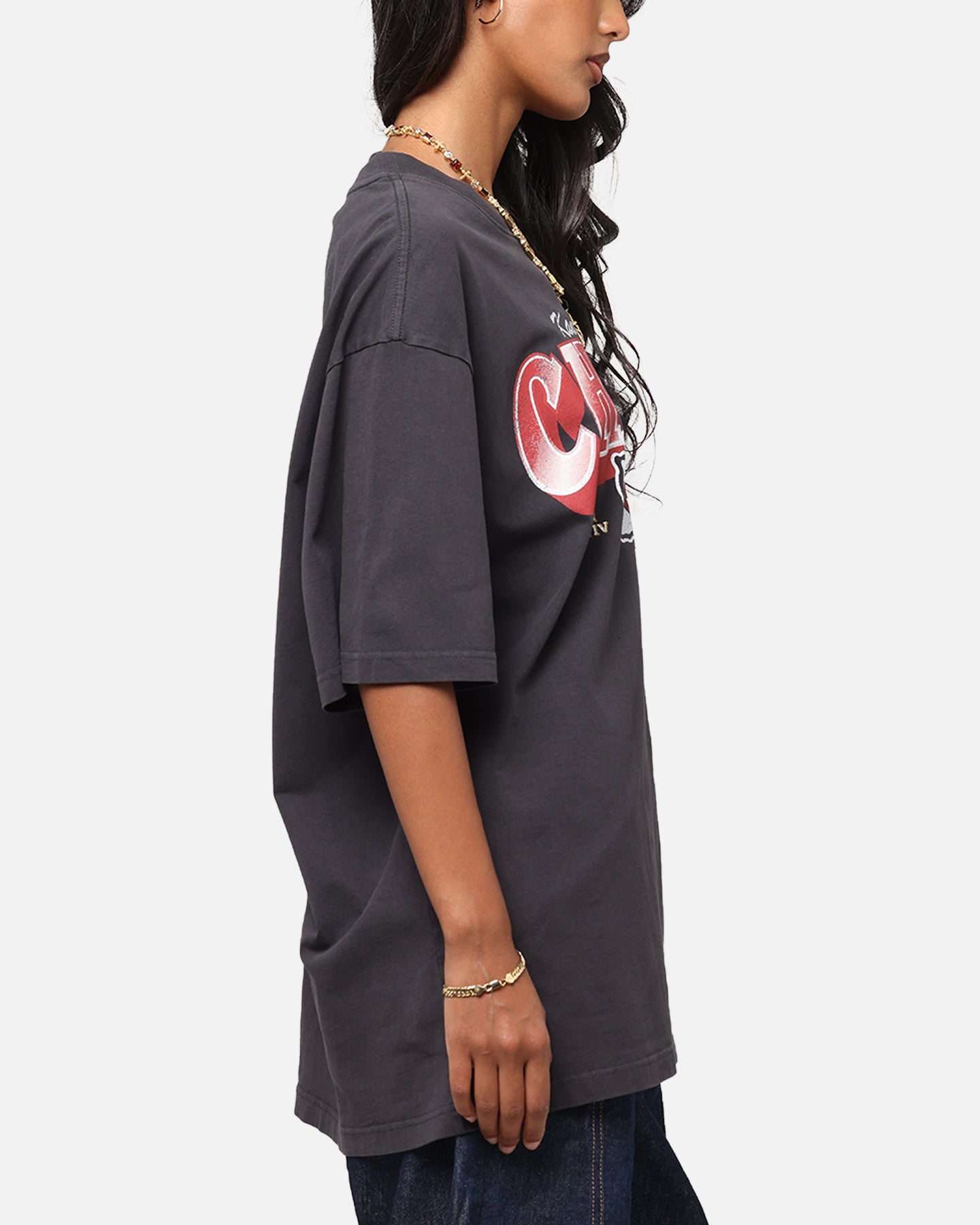 Mitchell & Ness Kansas City Chiefs Arch T-Shirt Faded Black、mySite、zt4zffjzw