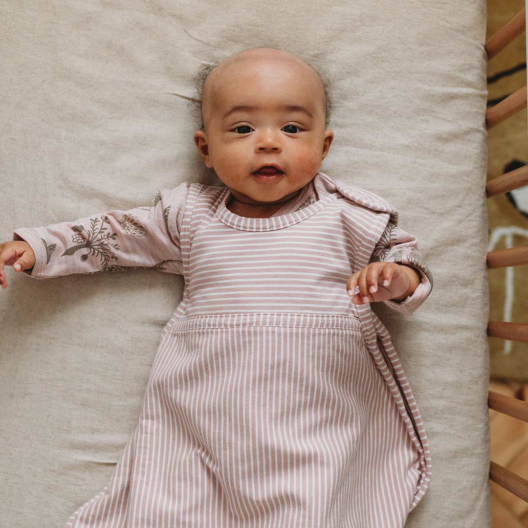  Merino Kids Go Go Sleeping Bag - Standard Weight - Misty Rose Stripe、mySite、merchandisen