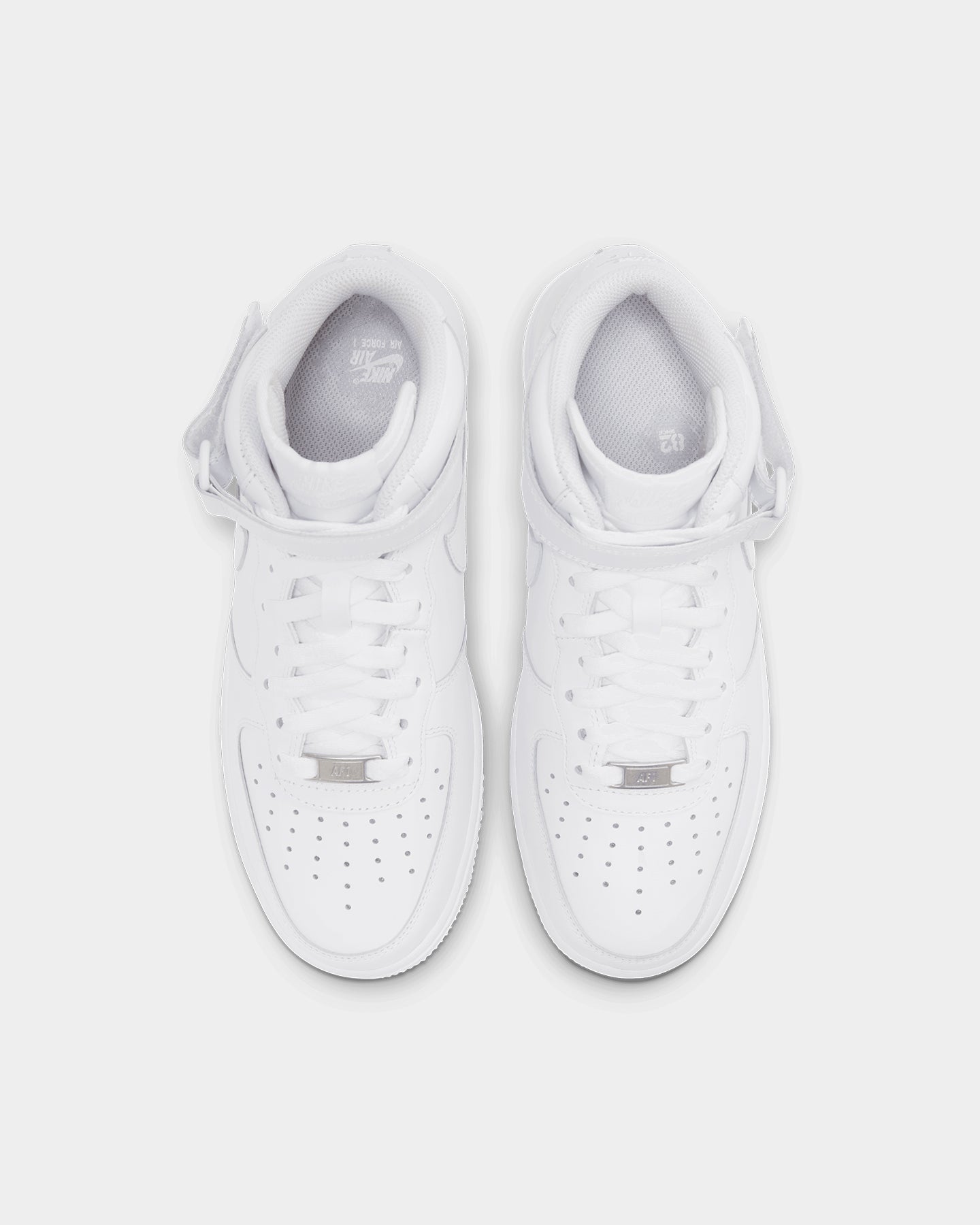 Nike Women's Air Force 1 '07 Mid White/White、mySite、zt4zffjzw