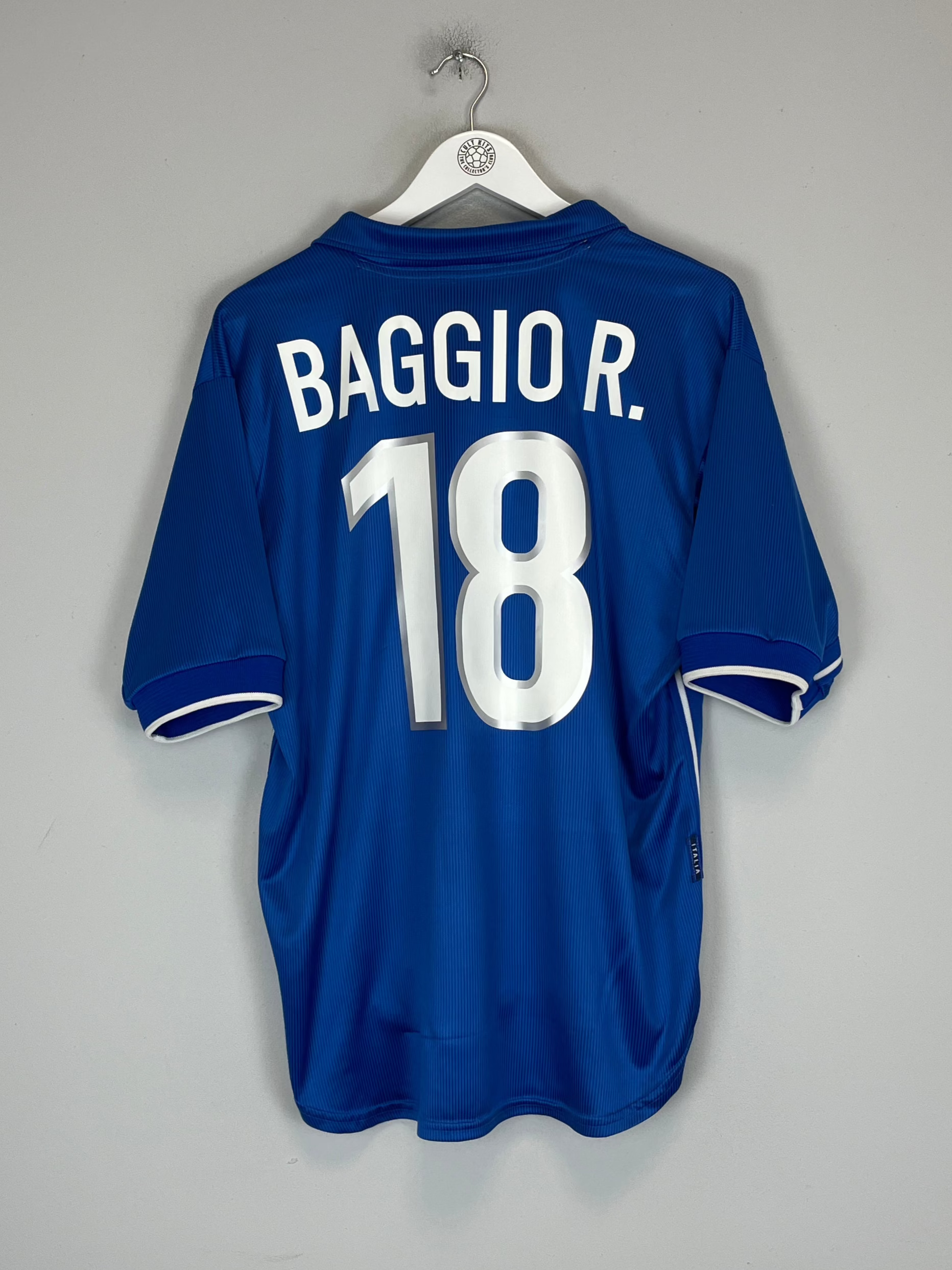 1997/98 ITALY R.BAGGIO #18 HOME SHIRT (L) NIKE、mySite、sh1997/98 ITALY R.BAGGIO #18 HOME SHIRT (L) NIKE、mySite、glenpowelloop_name