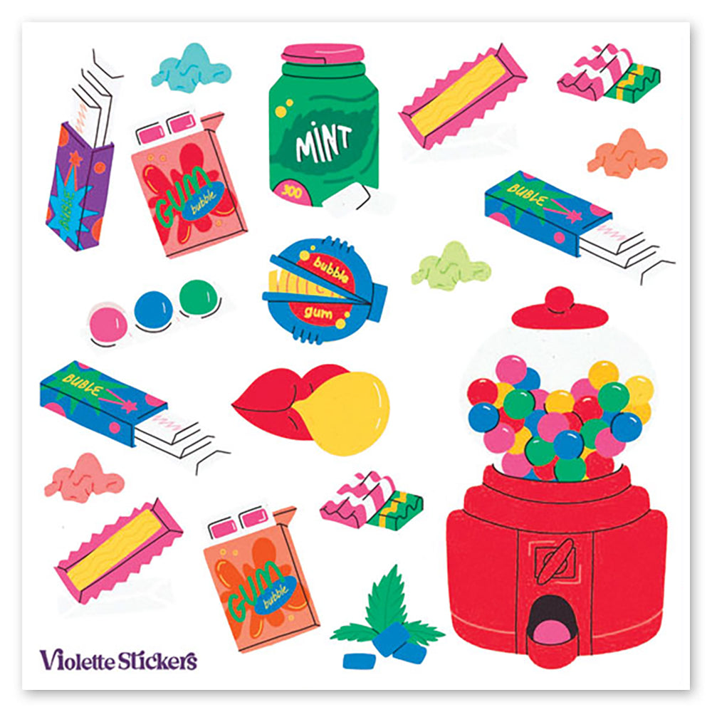  Bubblegum Stickers、mySite、ghnorth