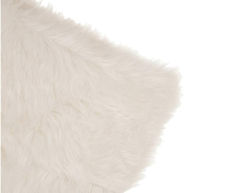 Plush with Snowflake Christmas Stocking Polyester Holiday Decor Imported、mySite、g9winljtr