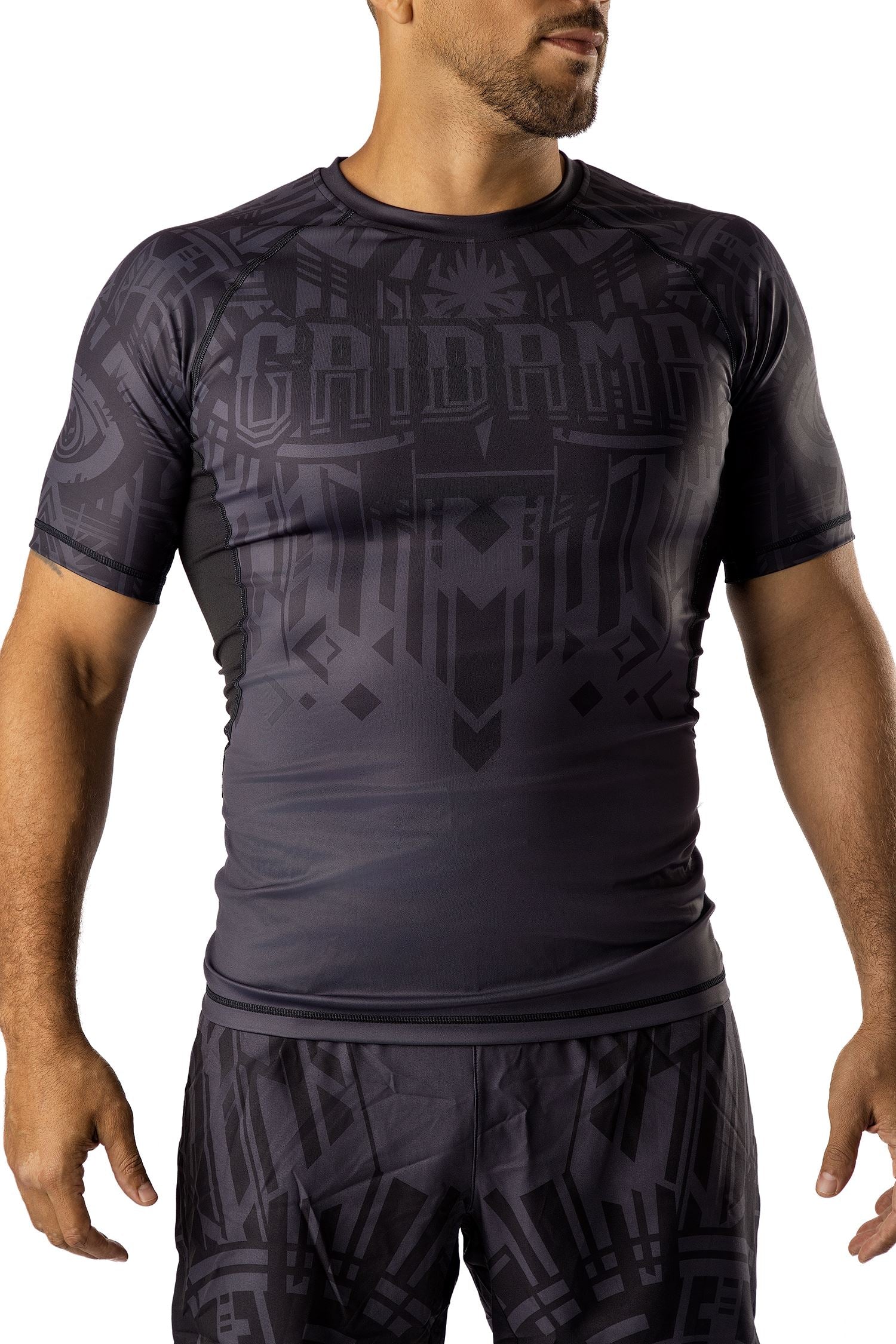 Men's Shadow Realm Jiu Jitsu Rashguard - Short Sleeve、mySite、gigharbornorthrealestate