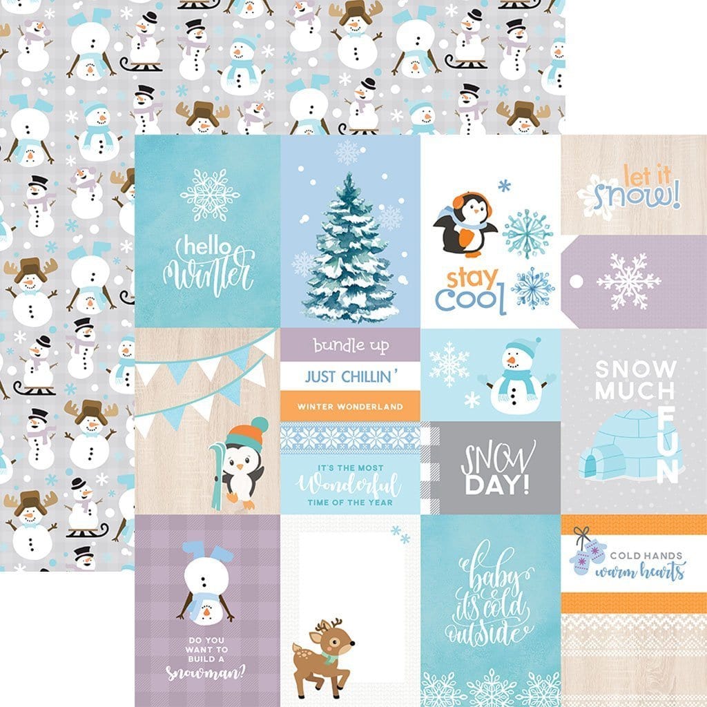  Scrapbook Paper - Snow Much Fun Tags、mySite、ghnorth
