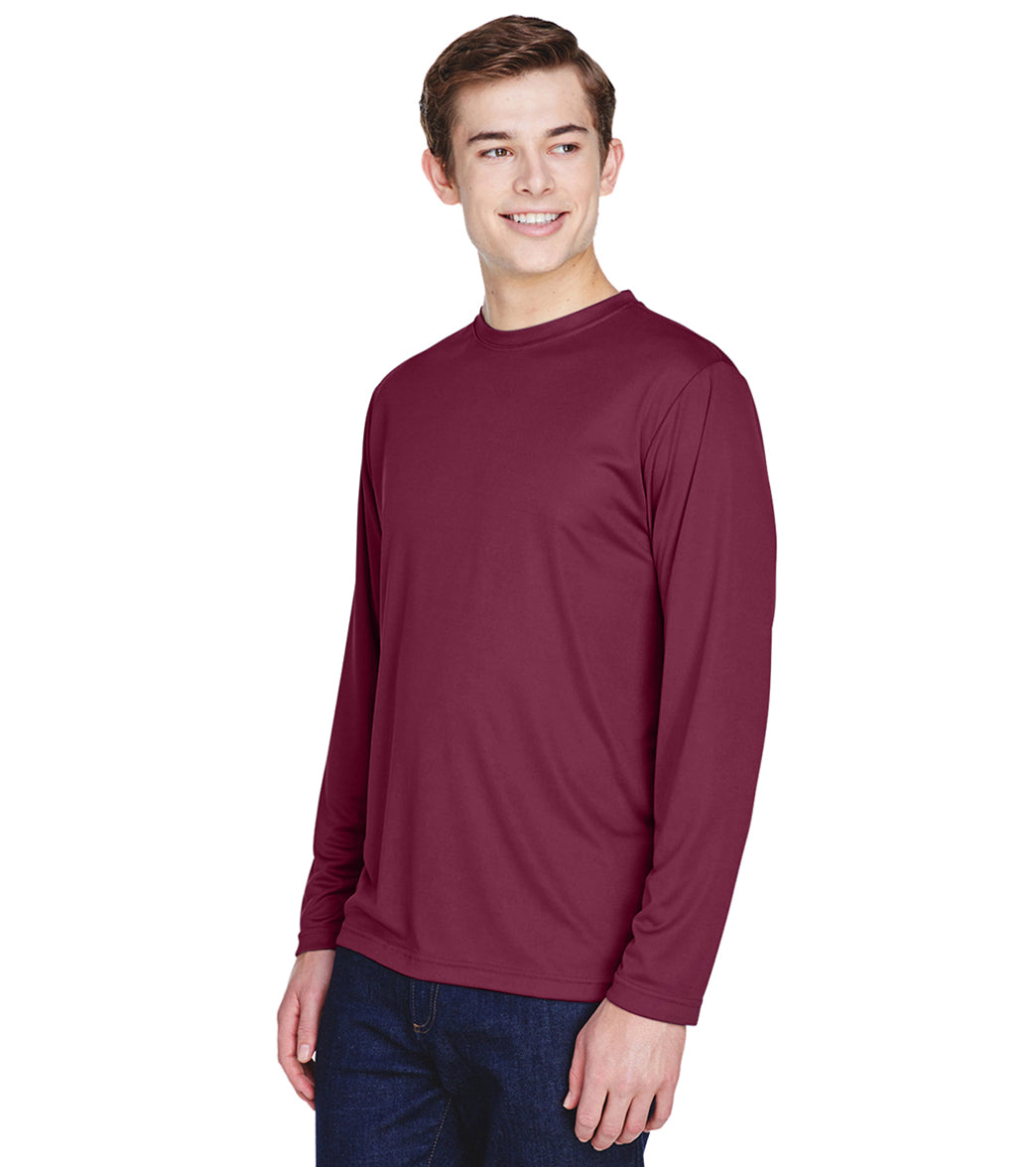 Team 365 Men's Zone Performance Long Sleeve T-Shirt、mySite、noshort