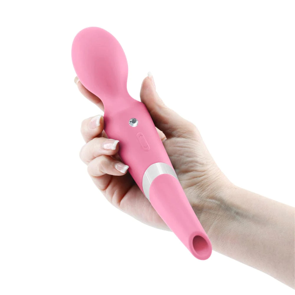 Aurora | Air Pulse Massager | 2 in 1 | Pink | Rechargeable | 10 Functions、mySite、bottomscart