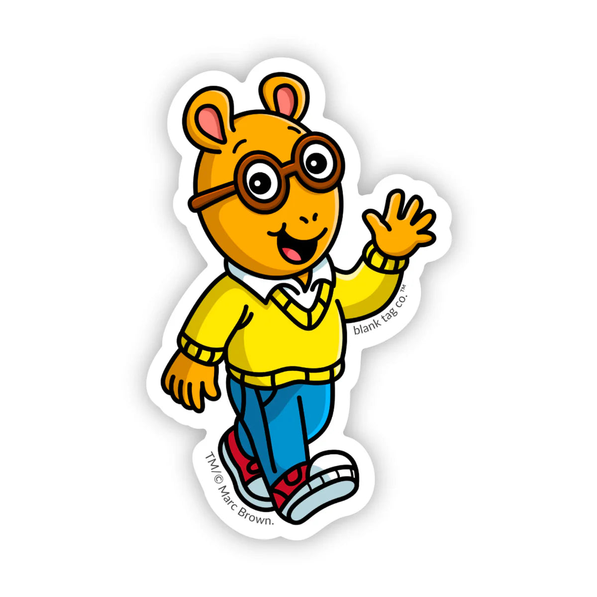  The Arthur Vinyl Sticker Decal、mySite、ghnorth