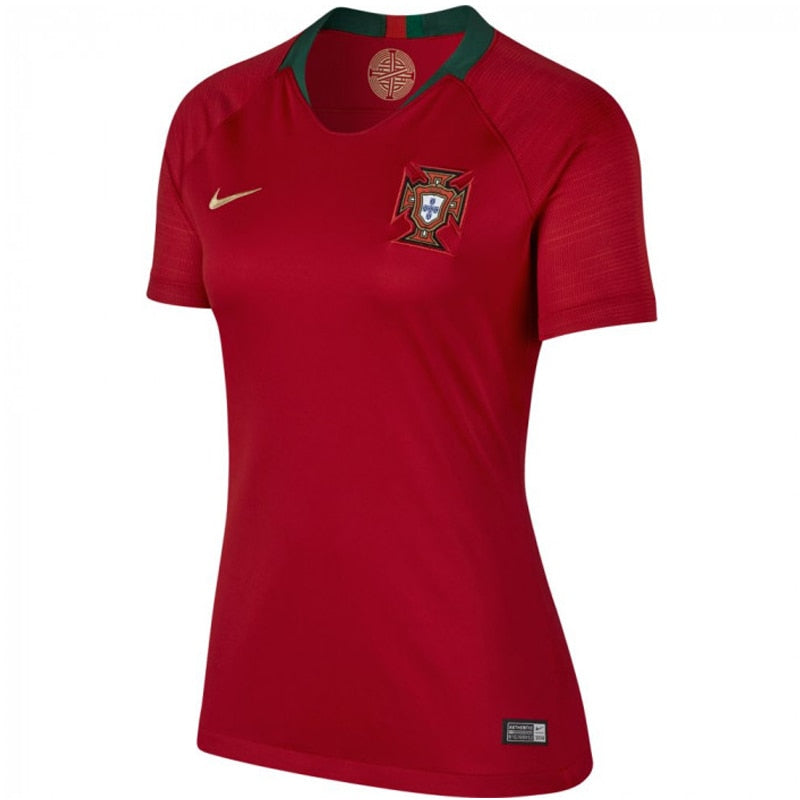 Nike Women's Portugal 18/19 Home Jersey Gym Red、mySite、bottomscart