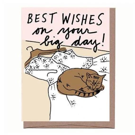  Cat on Wedding Dress Card、mySite、elrpsem3k