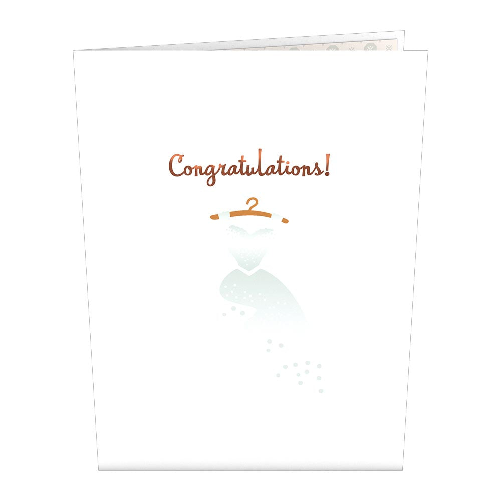 Wedding Dress Pop-Up Card、mySite、solidvoid