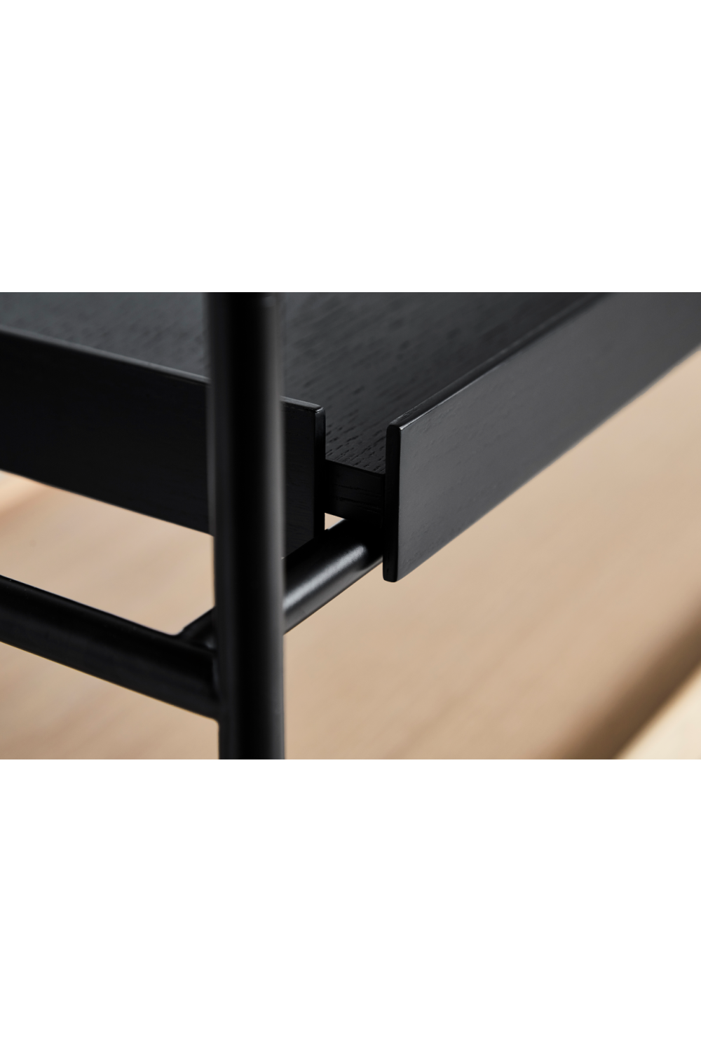 Customizable Painted Oak Shelf | WOUD Tray Shelf、mySite、neckold