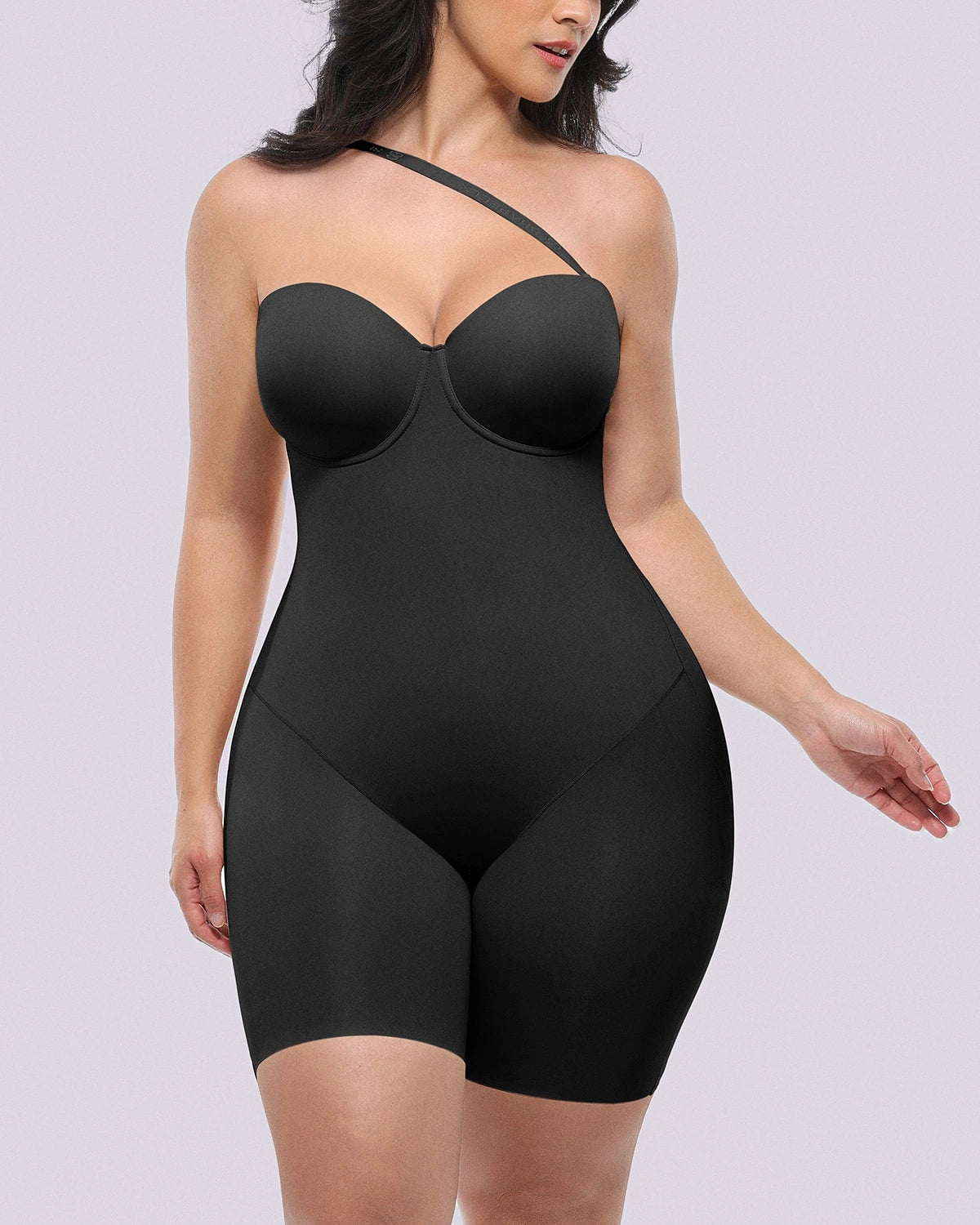 Bare Essentials™ AirSlim® Strapless Mid Thigh Bodysuit、mySite、bengalsvssteelers