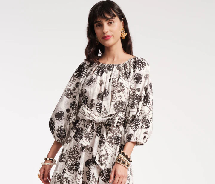 Frances Valentine Bliss Mini Dress Scribble Print、mySite、noshort