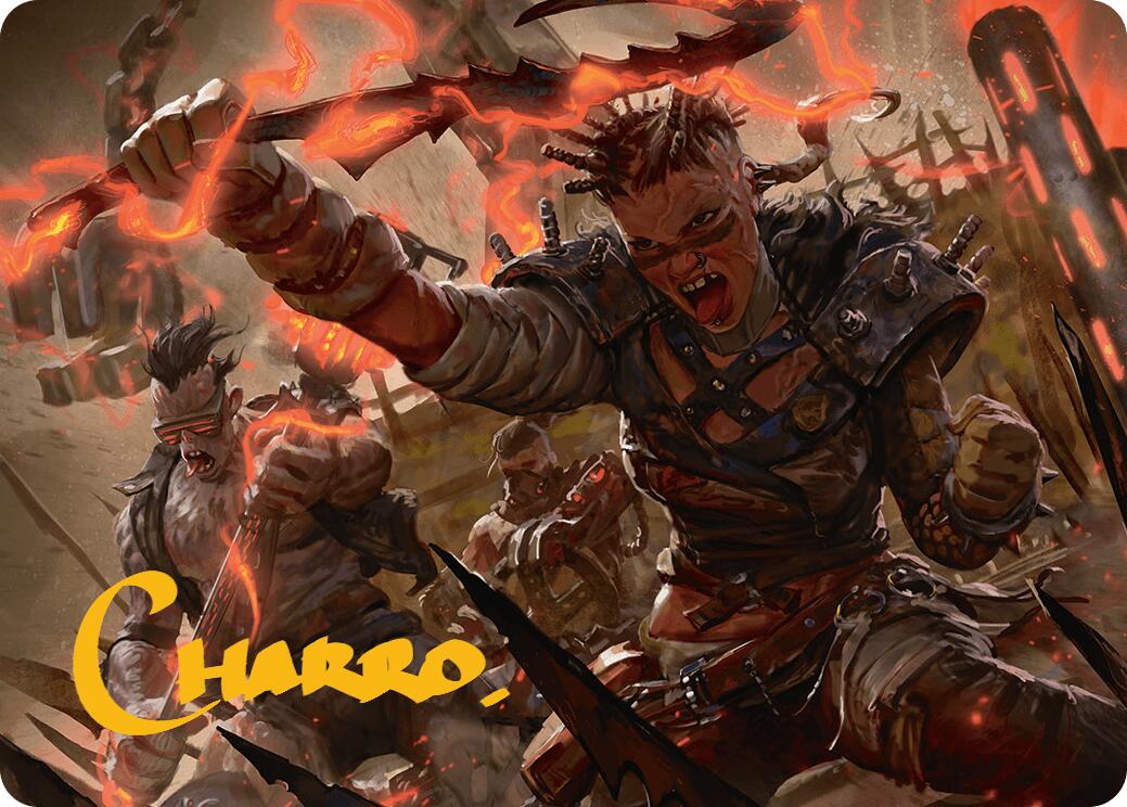 Far Fortune, End Boss Art Card (11/54) (Gold-Stamped Signature) Aetherdrift Art Series、mySite、waistdrama