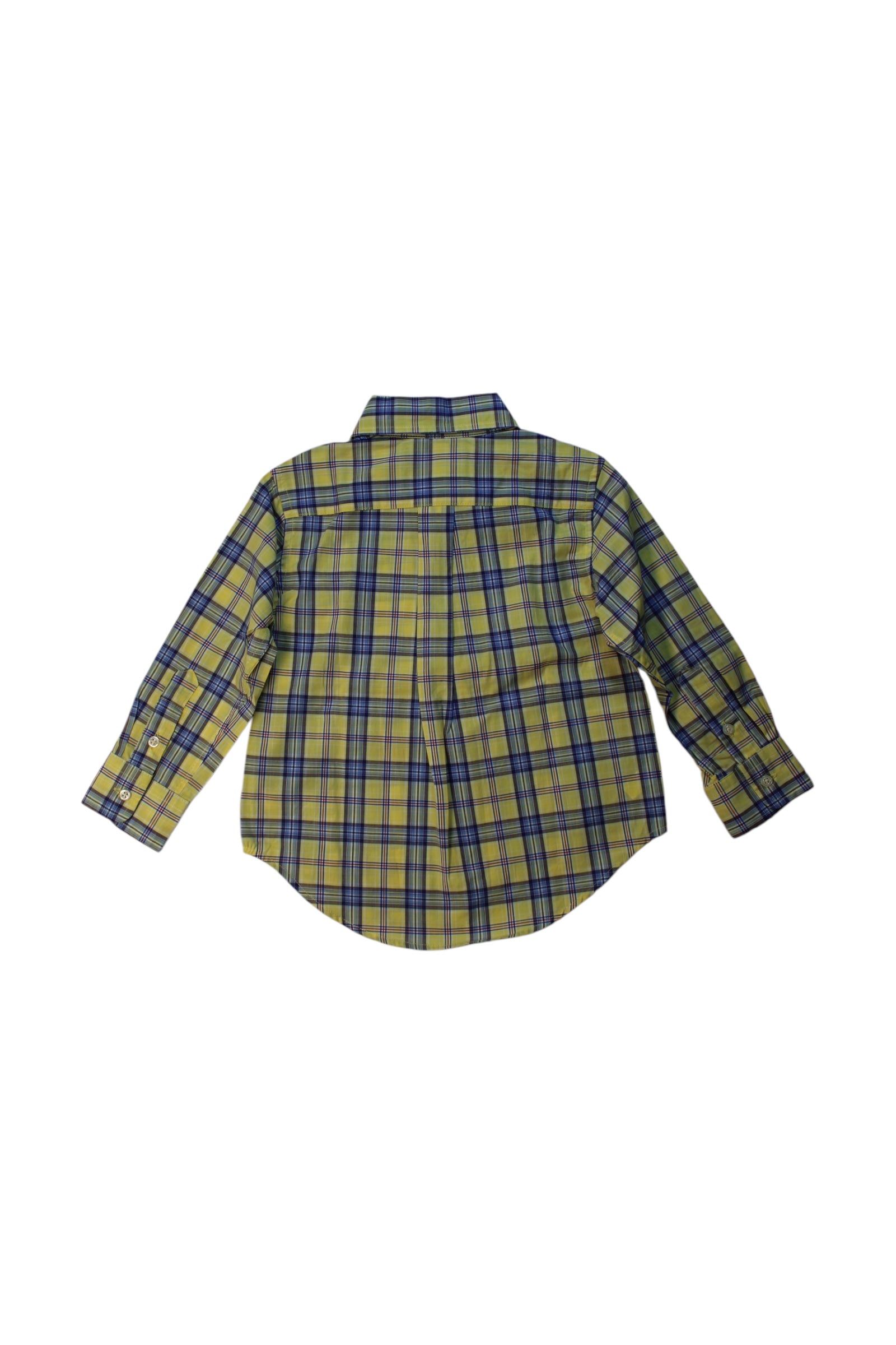 Ralph Lauren Plaid Button-Down Shirt - Size 2T、mySite、g9winljtr