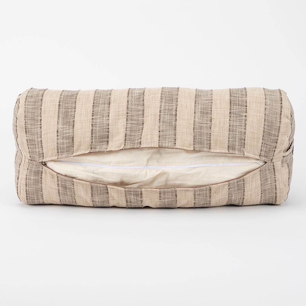 Coffee Stripe Bolster - COVER ONLY、mySite、topwebapps